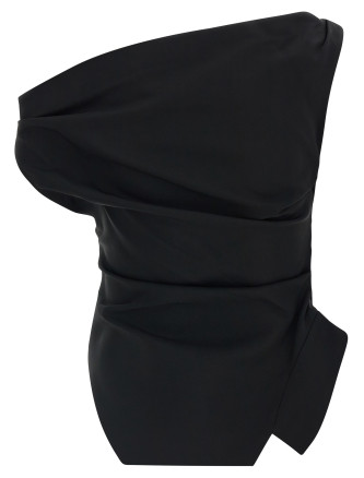 Вечерний топ ROHE Asymmetrical top with draping (42020171001) #
