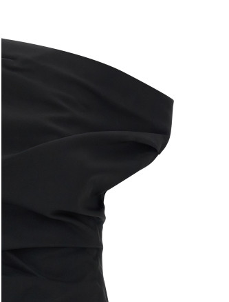 Вечерний топ ROHE Asymmetrical top with draping (42020171001) #