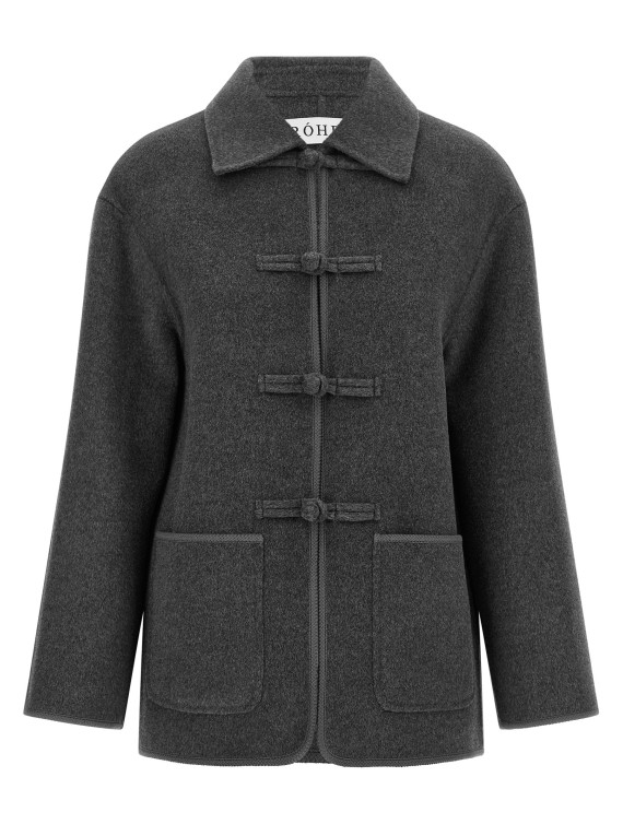 Пальто, тренч ROHE Pankou closure coat (42011409021) #1