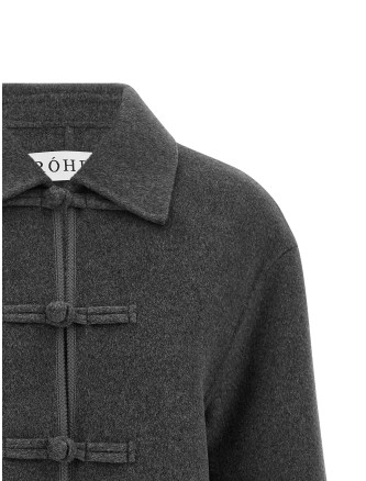 Пальто, тренч ROHE Pankou closure coat (42011409021) #