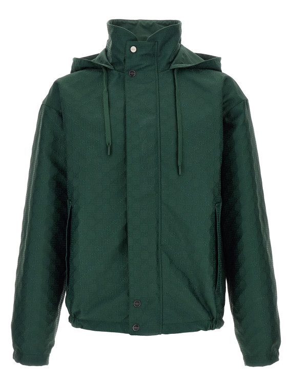 Күнделікті күртеше GUCCI Reversible ripstop cotton jacket (770276ZAUBC4623) #1