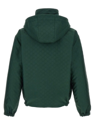 Күнделікті күртеше GUCCI Reversible ripstop cotton jacket (770276ZAUBC4623) #