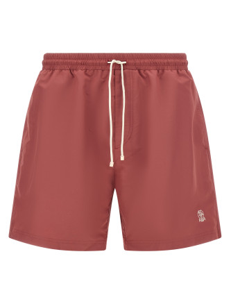 Пляжная одежда BRUNELLO CUCINELLI Solomeo logo swimsuit