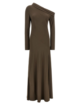 Макси ALBERTA FERRETTI Bare shoulder dress