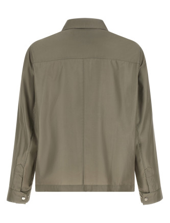 Повседневная куртка BRUNELLO CUCINELLI Membrane silk jacket (MZ4216541C965) #