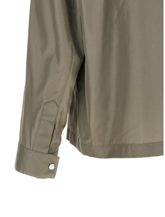 Повседневная куртка BRUNELLO CUCINELLI Membrane silk jacket (MZ4216541C965) #