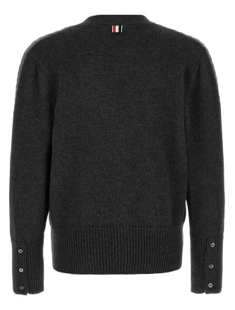 Свитер, кардиган THOM BROWNE 2-in-1 trompe l'œil cardigan (MKC650AY1018982) #