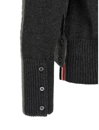 Свитер, кардиган THOM BROWNE 2-in-1 trompe l'œil cardigan (MKC650AY1018982) #