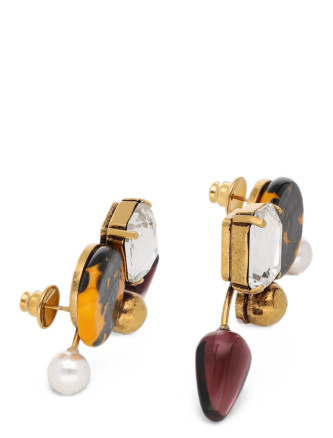 Серьги DRIES VAN NOTEN Hand-painted earrings (2621382370049980) #