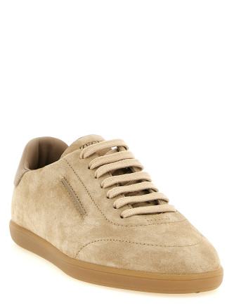 Кроссовки ZEGNA Low-Top Suede Sneakers (LHSOYS8218ZCRE) #