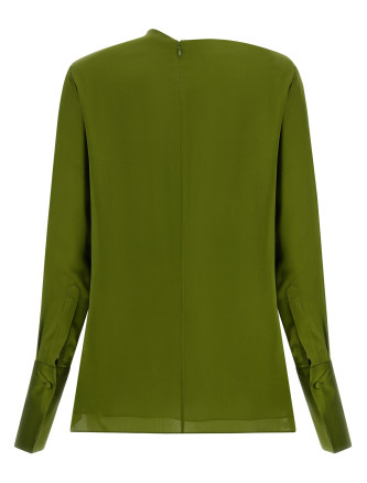 Рубашка, блузка TOM FORD Draped neck blouse (TS2167FAX1778GDK) #