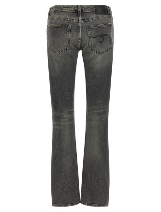 'Tobi Boy' jeans (R13WD091D571ALEYTONBLACKSTRETCH) #