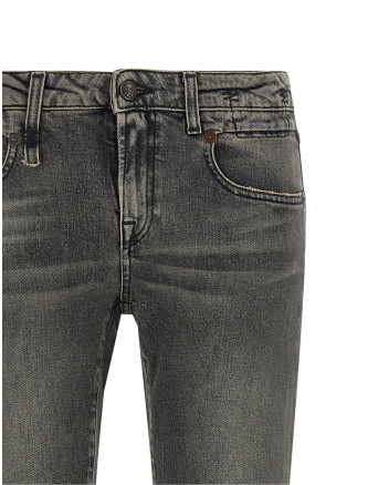 'Tobi Boy' jeans (R13WD091D571ALEYTONBLACKSTRETCH) #