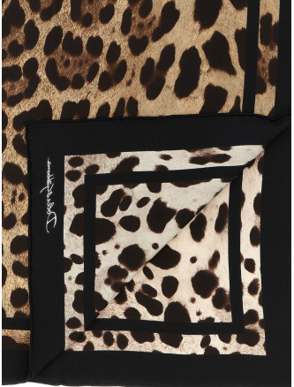 Leopard-print scarf (FN092RGDCF5HN13M) #
