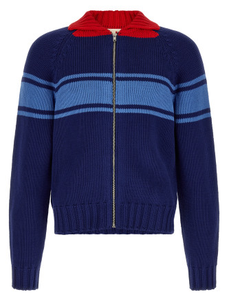 Свитер, кардиган MARNI Color block details cardigan