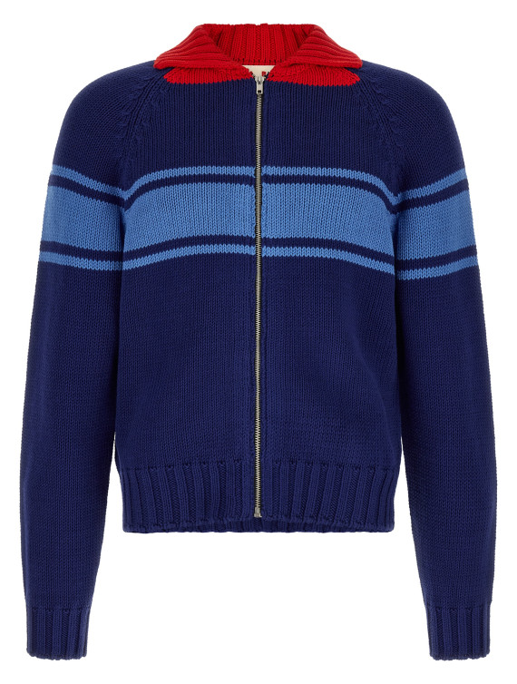 Свитер, кардиган MARNI Color block details cardigan (CDMG0193Q0UFC85100B60) #1