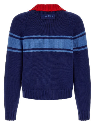 Свитер, кардиган MARNI Color block details cardigan (CDMG0193Q0UFC85100B60) #