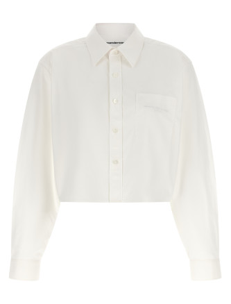 Рубашка, блузка ALEXANDER WANG Cropped shirt