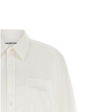 Рубашка, блузка ALEXANDER WANG Cropped shirt (1WC3261347100) #