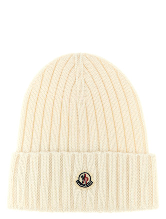Logo patch beanie