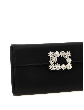 Клатч ROGER VIVIER 'Efflorescence' (RBWAMFD0200RS0B999) #
