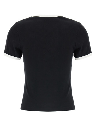 Футболка COURREGES 'Signature Contrast' (VESJTS017JS00709901) #