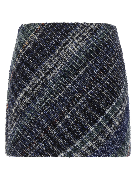 Макси MISSONI Check wool skirt (DS26WH09BC006IS91SX) #1