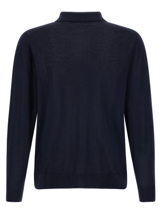 Поло KITON Wool polo shirt 14 microns (UMK0493K400Z) #