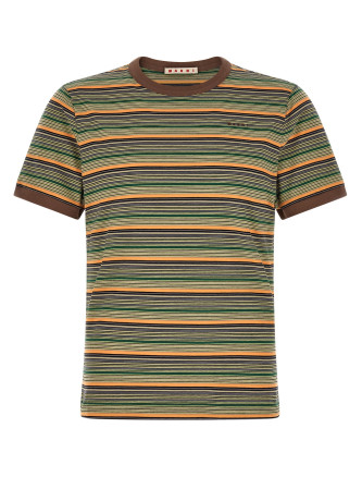 Футболка MARNI Striped t-shirt