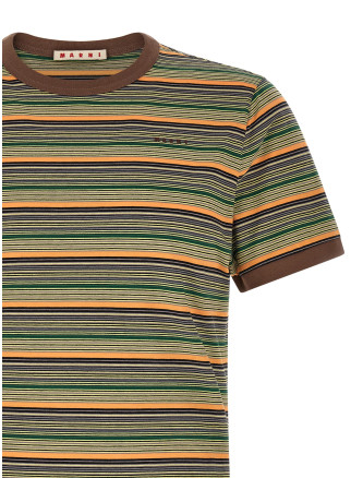Футболка MARNI Striped t-shirt (HUJY0003S0UTC681STR21) #