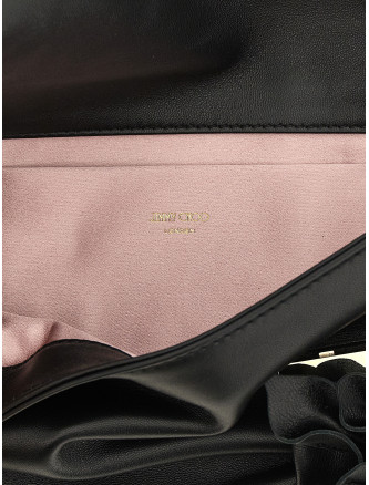 Клатч JIMMY CHOO 'Zandra' (ZANDRAOEVBLACK) #