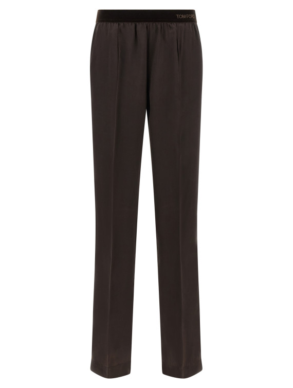 Брюки TOM FORD Silk pants (PAW683FAX1720EDB) #1