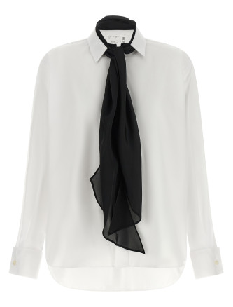 Рубашка, блузка SACAI Scarf shirt