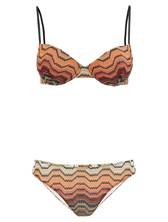 Пляжная одежда MISSONI Zigzag pattern bikini (MC22SP01BR015DS91SC) #1