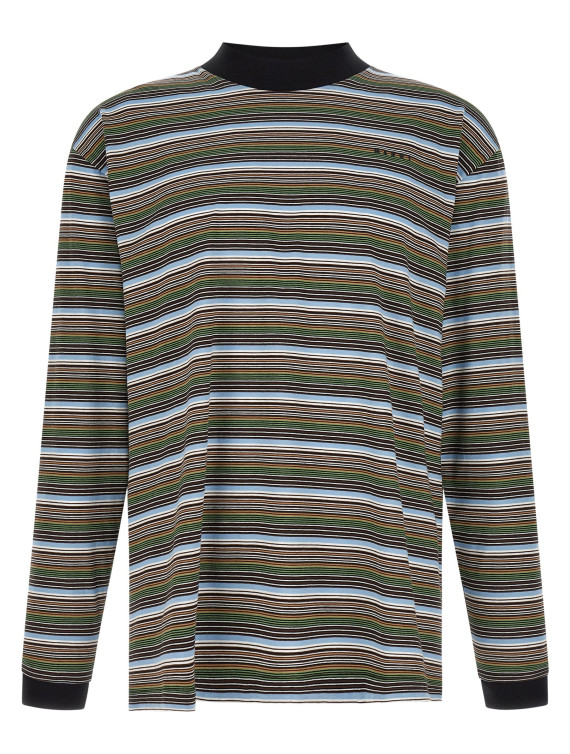 Футболка MARNI Striped t-shirt (HUJY0242S0UTC681STB44) #1