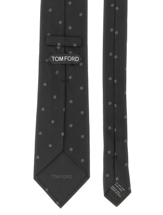 Галстук, папильон TOM FORD Polka dot silk tie (STE001S0339NAA) #