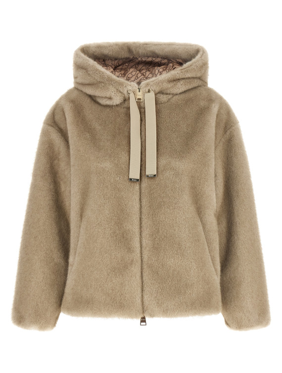 Тон, ішік HERNO Eco fur hooded (GI000318D127391985) #1