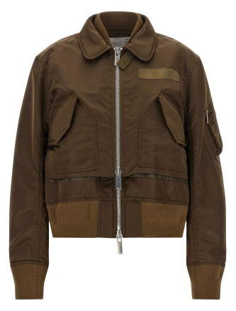Повседневная куртка SACAI Double layer blouson