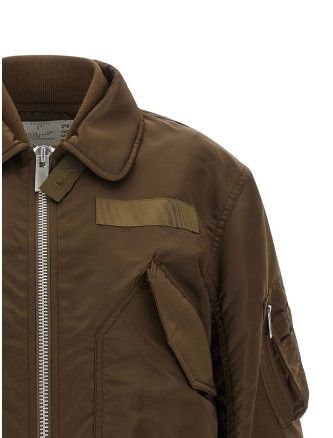 Повседневная куртка SACAI Double layer blouson (2608582601) #