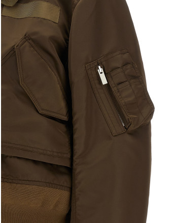 Повседневная куртка SACAI Double layer blouson (2608582601) #