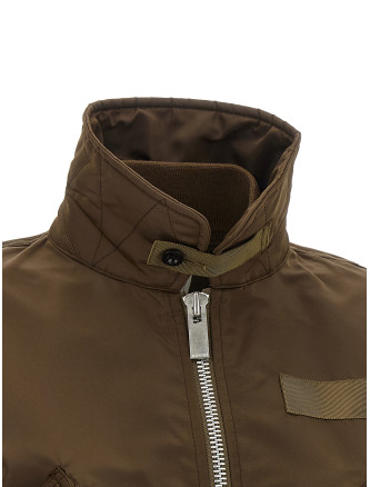 Повседневная куртка SACAI Double layer blouson (2608582601) #