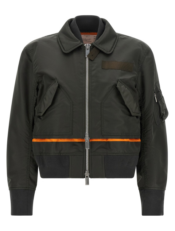 Повседневная куртка SACAI Double layer blouson (2608582531) #1