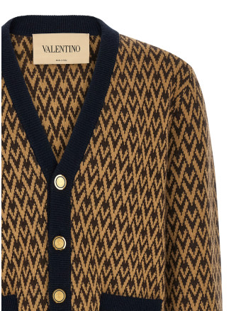 Свитер, кардиган VALENTINO GARAVANI 'Toute La V' (V3KA04IAR10PF) #