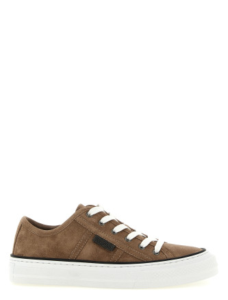 Кроссовки BRUNELLO CUCINELLI Suede sneakers