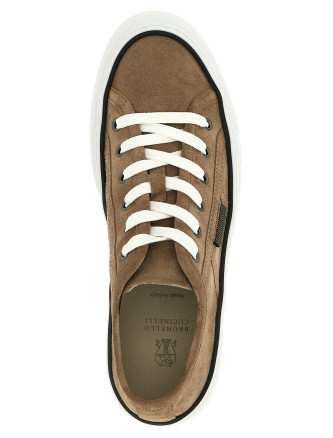 Кроссовки BRUNELLO CUCINELLI Suede sneakers (MZSFG3221C8849) #