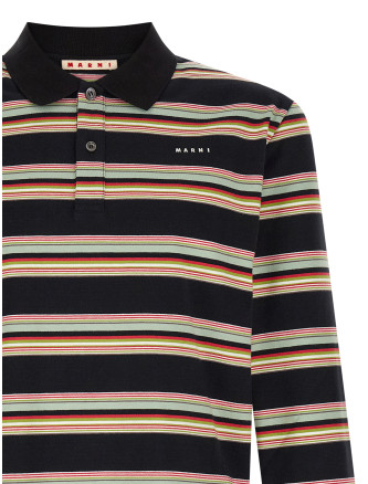 Поло MARNI Striped polo shirt (POJY0003LSUTC682STV18) #