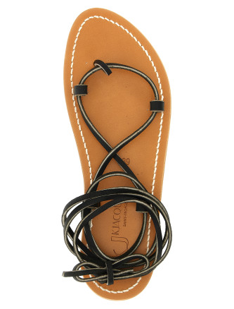 Плоские сандалии K.JACQUES SAINT TROPEZ 'Bikini' (BIKINIPULNOIR) #