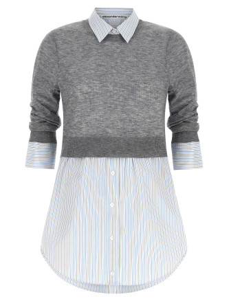 Рубашка, блузка ALEXANDER WANG Knitted Shirt