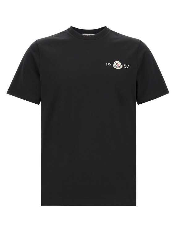Футболка MONCLER Logo patch t-shirt (L20918C000528790F999) #1