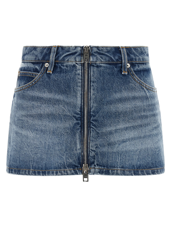 Бермуды, шорты ALEXANDER WANG Denim skort (4DC3265128400C) #1